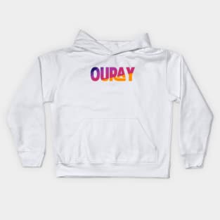 Ouray retro Kids Hoodie